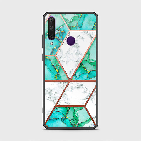 Huawei Y6p Cover - O'Nation Shades of Marble Series - HQ Premium Shine Durable Shatterproof Case