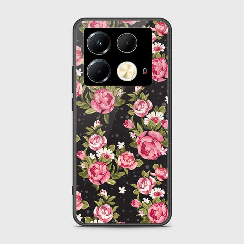 Infinix Note 40 Cover- Floral Series - HQ Premium Shine Durable Shatterproof Case