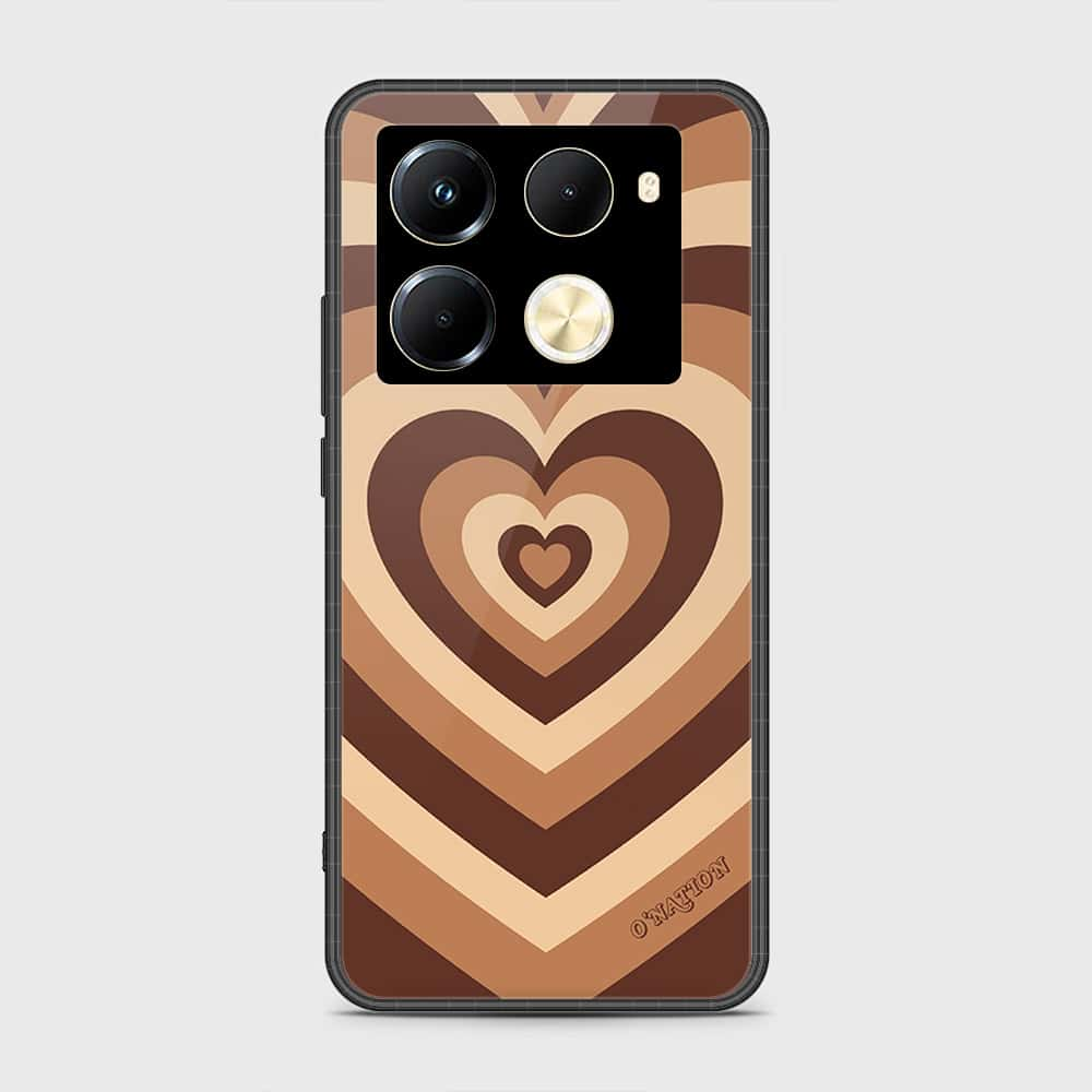 Infinix Note 40 Pro Plus Cover- O'Nation Heartbeat Series - HQ Ultra Shine Premium Infinity Glass Soft Silicon Borders Case