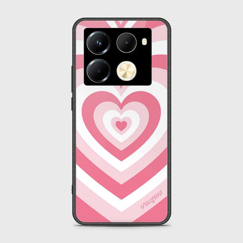 Infinix Note 40 Pro Plus Cover- O'Nation Heartbeat Series - HQ Ultra Shine Premium Infinity Glass Soft Silicon Borders Case