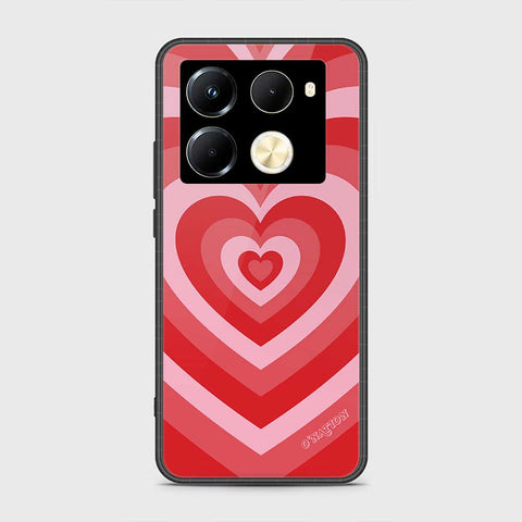 Infinix Note 40 Pro Plus Cover- O'Nation Heartbeat Series - HQ Ultra Shine Premium Infinity Glass Soft Silicon Borders Case