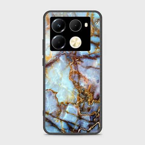 Infinix Note 40 Pro Cover- Colorful Marble Series - HQ Ultra Shine Premium Infinity Glass Soft Silicon Borders Case