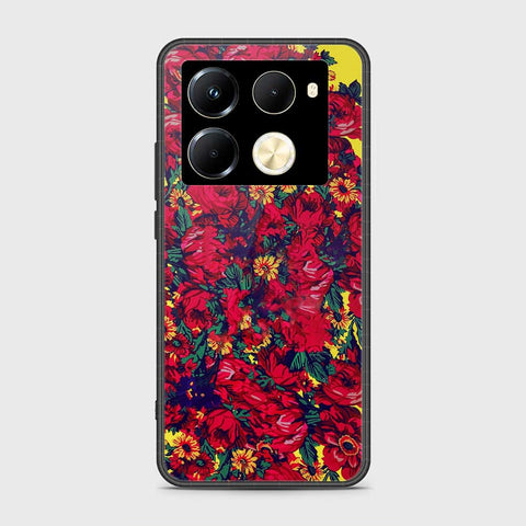 Infinix Note 40 Pro Cover- Floral Series - HQ Premium Shine Durable Shatterproof Case