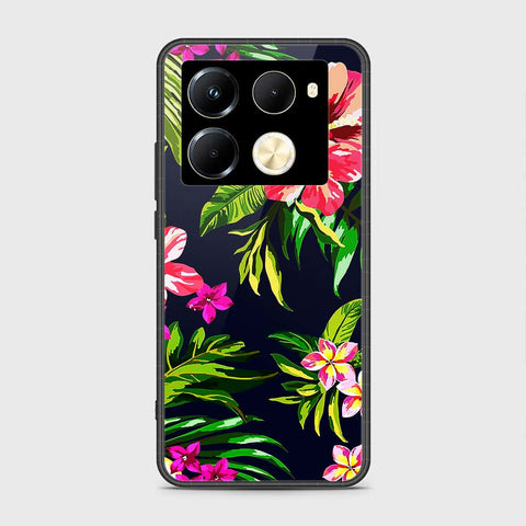 Infinix Note 40 Pro Cover- Floral Series - HQ Premium Shine Durable Shatterproof Case