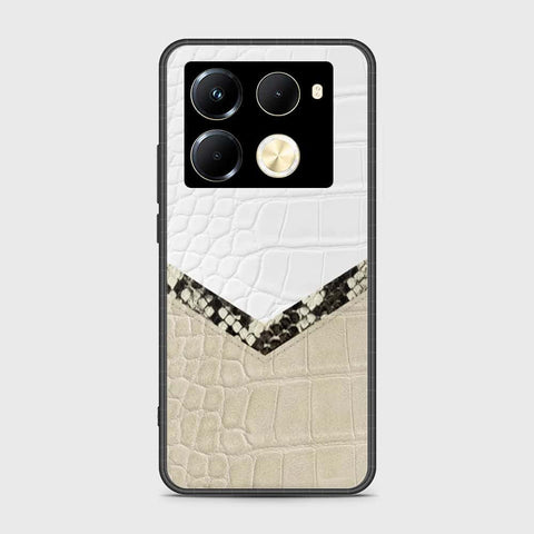 Infinix Note 40 Pro Cover- Printed Skins Series - HQ Ultra Shine Premium Infinity Glass Soft Silicon Borders Case