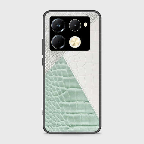 Infinix Note 40 Pro Cover- Printed Skins Series - HQ Ultra Shine Premium Infinity Glass Soft Silicon Borders Case