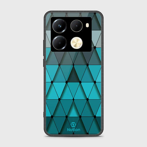 Infinix Note 40 Pro Plus Cover- Onation Pyramid Series - HQ Ultra Shine Premium Infinity Glass Soft Silicon Borders Case