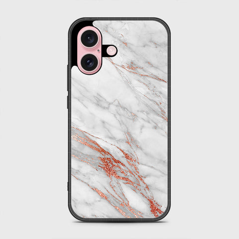 iPhone 16 Pro Max Cover- White Marble Series - HQ Premium Shine Durable Shatterproof Case