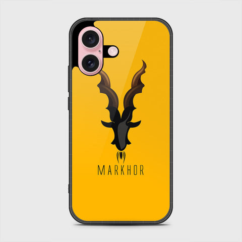 iPhone 16 Pro Cover - Markhor Series - HQ Premium Shine Durable Shatterproof Case