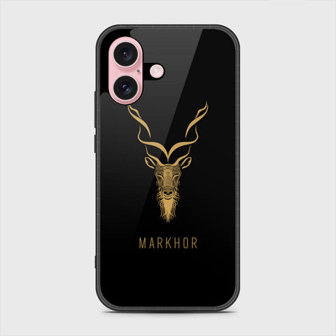 iPhone 16 Plus Cover - Markhor Series - HQ Premium Shine Durable Shatterproof Case