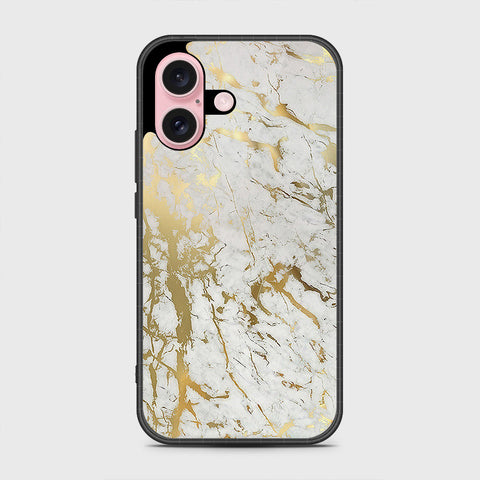 iPhone 16 Pro Cover- White Marble Series - HQ Premium Shine Durable Shatterproof Case