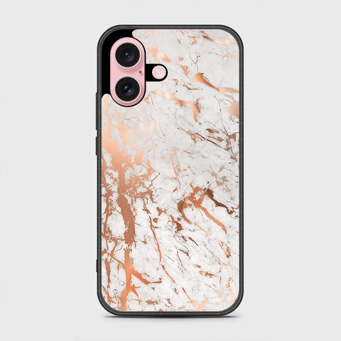 iPhone 16 Pro Max Cover- White Marble Series 2 - HQ Premium Shine Durable Shatterproof Case