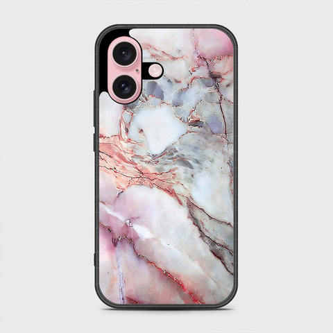 iPhone 16 Cover - Colorful Marble Series - HQ Premium Shine Durable Shatterproof Case