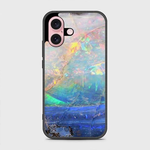 iPhone 16 Plus Cover - Colorful Marble Series - HQ Premium Shine Durable Shatterproof Case