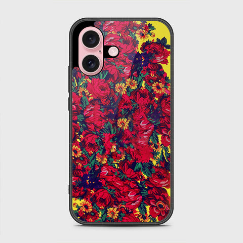 iPhone 16 Pro Max Cover - Floral Series - HQ Premium Shine Durable Shatterproof Case