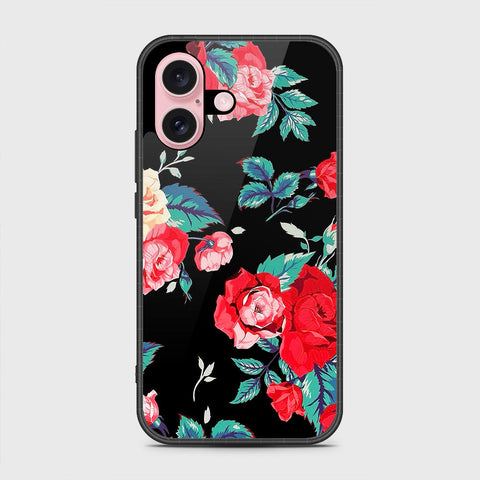 iPhone 16 Cover - Floral Series - HQ Premium Shine Durable Shatterproof Case