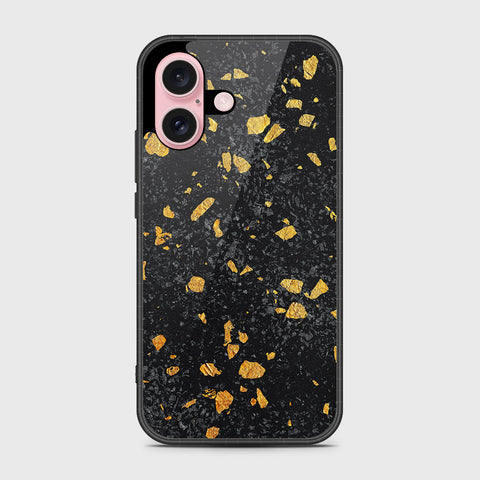 iPhone 16 Pro Cover- Black Marble Series - HQ Premium Shine Durable Shatterproof Case