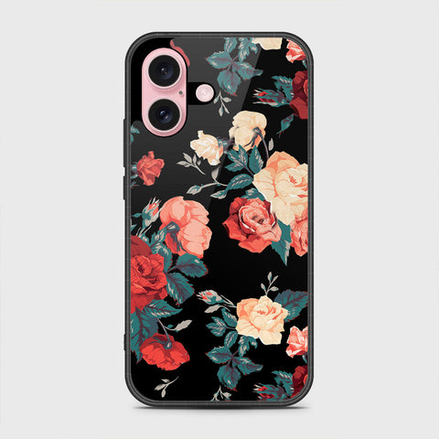 iPhone 16 Cover - Floral Series 2 - HQ Premium Shine Durable Shatterproof Case