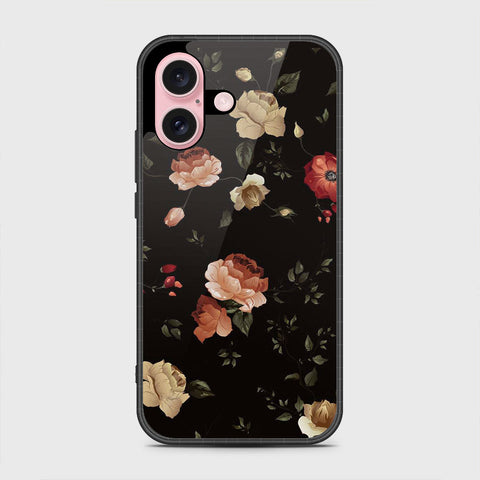 iPhone 16 Cover - Floral Series 2 - HQ Premium Shine Durable Shatterproof Case