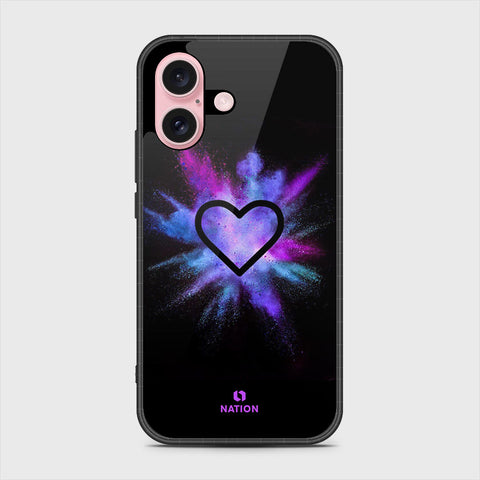 iPhone 16 Pro Max Cover - Onation Heart Series - HQ Premium Shine Durable Shatterproof Case