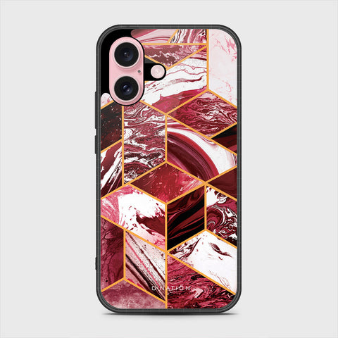 iPhone 16 Cover - O'Nation Shades of Marble Series - HQ Premium Shine Durable Shatterproof Case