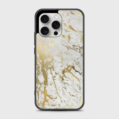 iPhone 16 Pro Cover- White Marble Series - HQ Premium Shine Durable Shatterproof Case