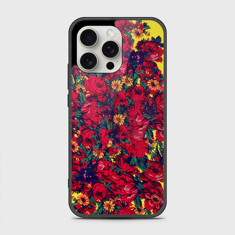 iPhone 16 Pro Max Cover - Floral Series - HQ Premium Shine Durable Shatterproof Case