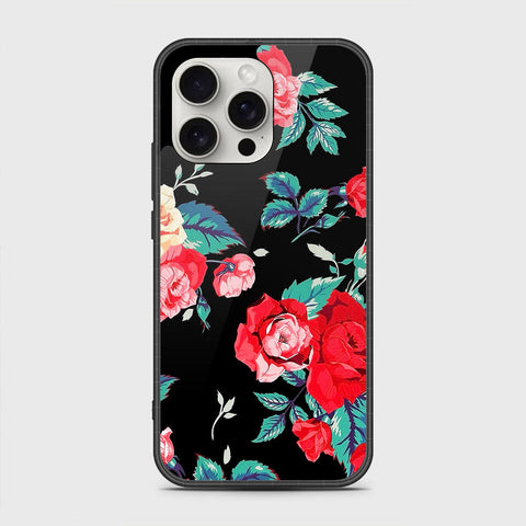 iPhone 16 Pro Max Cover - Floral Series - HQ Premium Shine Durable Shatterproof Case