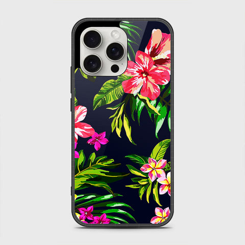 iPhone 16 Pro Max Cover - Floral Series - HQ Premium Shine Durable Shatterproof Case