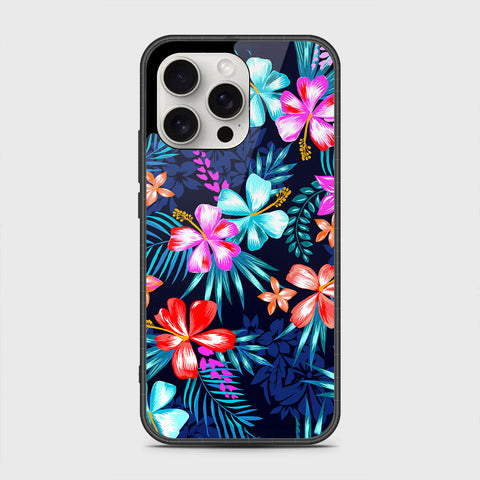 iPhone 16 Pro Max Cover - Floral Series - HQ Premium Shine Durable Shatterproof Case