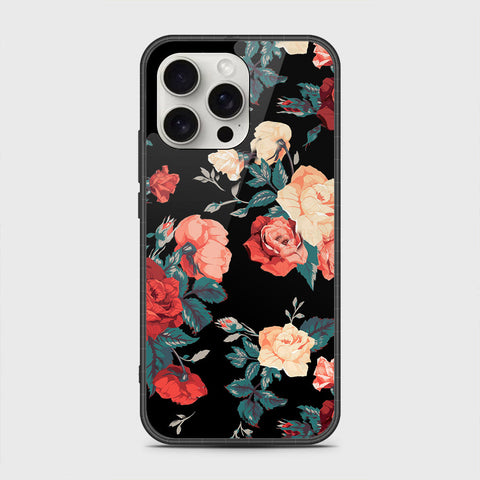 iPhone 16 Pro Max Cover - Floral Series 2 - HQ Premium Shine Durable Shatterproof Case