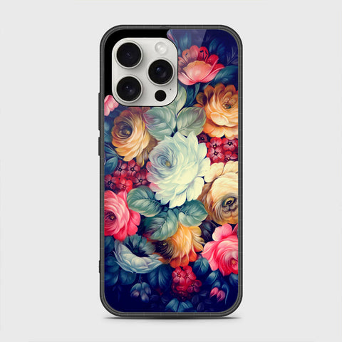 iPhone 16 Pro Max Cover - Floral Series 2 - HQ Premium Shine Durable Shatterproof Case