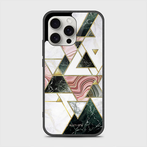 iPhone 16 Pro Cover - O'Nation Shades of Marble Series - HQ Premium Shine Durable Shatterproof Case