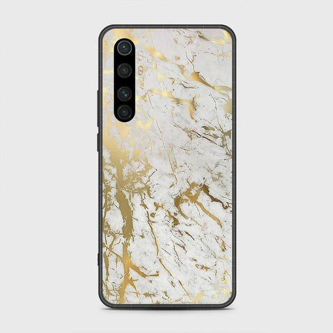 Xiaomi Mi Note 10 Lite Cover- White Marble Series - HQ Premium Shine Durable Shatterproof Case