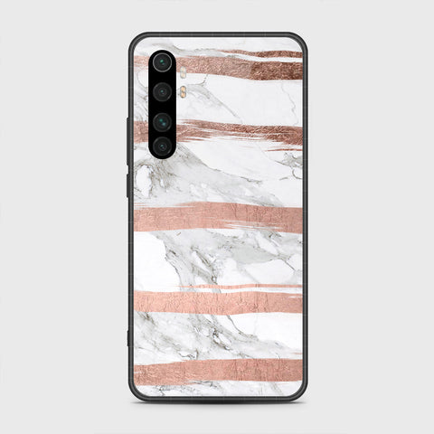 Xiaomi Mi Note 10 Lite Cover- White Marble Series - HQ Premium Shine Durable Shatterproof Case