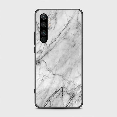 Xiaomi Mi Note 10 Lite Cover- White Marble Series - HQ Premium Shine Durable Shatterproof Case