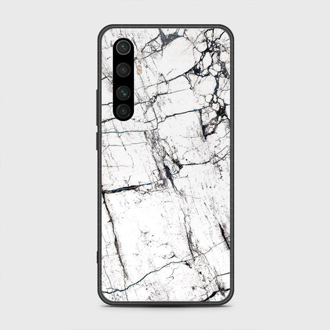 Xiaomi Mi Note 10 Lite Cover- White Marble Series 2 - HQ Premium Shine Durable Shatterproof Case