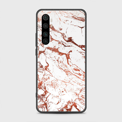 Xiaomi Mi Note 10 Lite Cover- White Marble Series 2 - HQ Premium Shine Durable Shatterproof Case