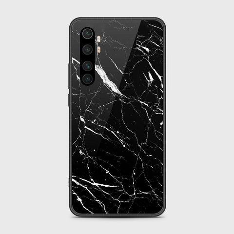 Xiaomi Mi Note 10 Lite Cover- Black Marble Series - HQ Premium Shine Durable Shatterproof Case