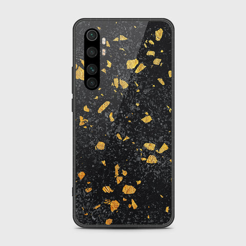 Xiaomi Mi Note 10 Lite Cover- Black Marble Series - HQ Premium Shine Durable Shatterproof Case