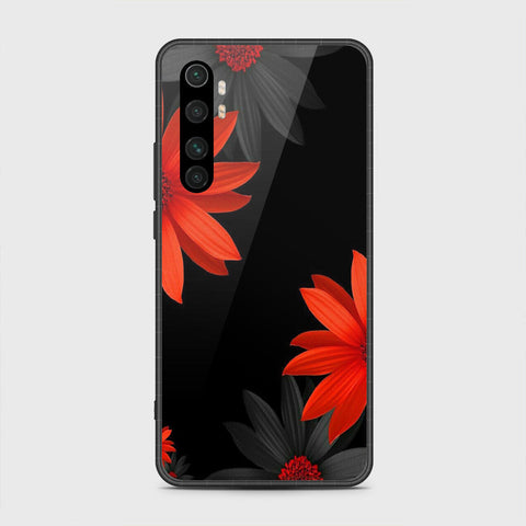 Xiaomi Mi Note 10 Lite Cover - Floral Series 2 - HQ Premium Shine Durable Shatterproof Case