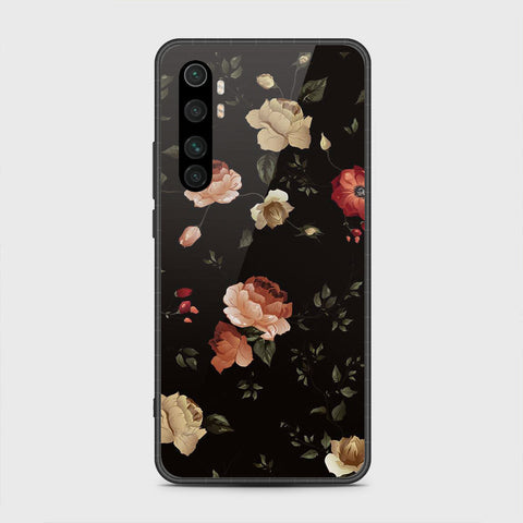 Xiaomi Mi Note 10 Lite Cover - Floral Series 2 - HQ Premium Shine Durable Shatterproof Case