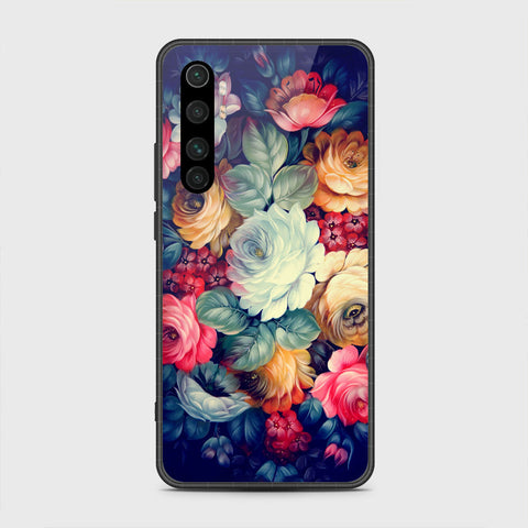 Xiaomi Mi Note 10 Lite Cover - Floral Series 2 - HQ Premium Shine Durable Shatterproof Case