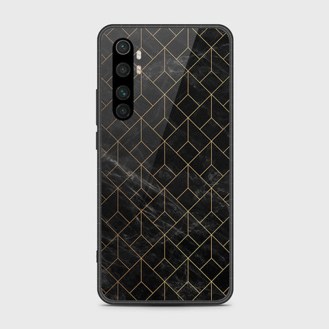 Xiaomi Mi Note 10 Lite Cover- Black Marble Series - HQ Premium Shine Durable Shatterproof Case