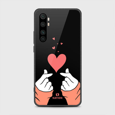 Xiaomi Mi Note 10 Lite Cover - Onation Heart Series - HQ Premium Shine Durable Shatterproof Case