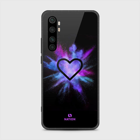 Xiaomi Mi Note 10 Lite Cover - Onation Heart Series - HQ Premium Shine Durable Shatterproof Case