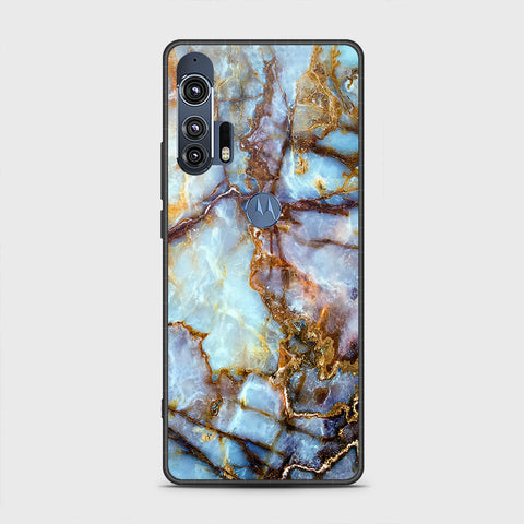 Motorola Edge Plus 2020 Cover - Colorful Marble Series - HQ Premium Shine Durable Shatterproof Case