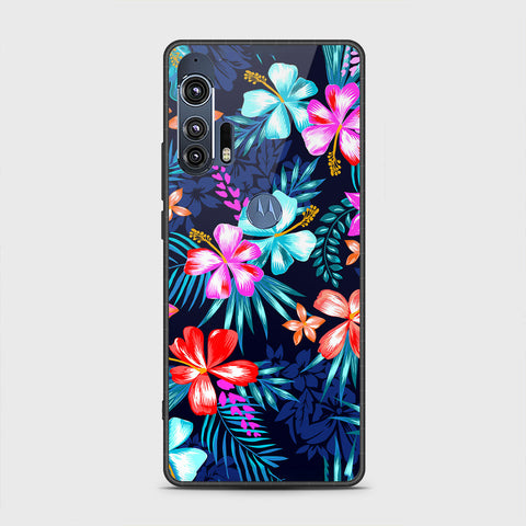 Motorola Edge Plus 2020 Cover - Floral Series - HQ Premium Shine Durable Shatterproof Case