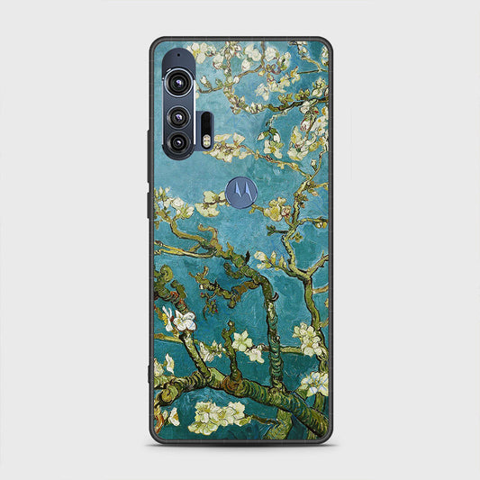 Motorola Edge Plus 2020 Cover - Floral Series 2 - HQ Premium Shine Durable Shatterproof Case