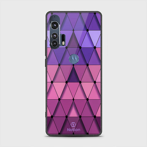 Motorola Edge Plus 2020 Cover - Onation Pyramid Series - HQ Premium Shine Durable Shatterproof Case